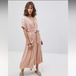 Free People Luv To Luv U Midi Dress